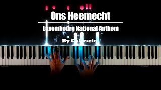 Download lagu Luxembourg National Anthem - Ons Heemecht (Piano solo, with Lyrics) - Music Sheet mp3