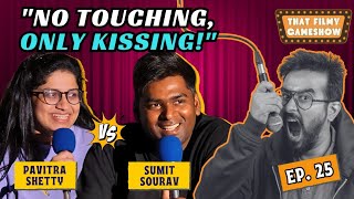 That Filmy Game Show ft.  @sumitsourav_official vs @pavitrashettycomedy Bollywood Comedy Quiz Show