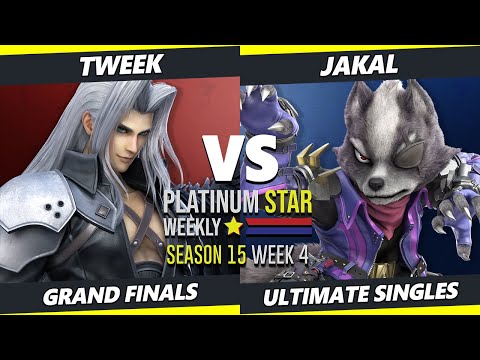 PSW S15:W4 GRAND FINALS - Jakal (Wolf) Vs. Tweek (Sephiroth) SSBU Ultimate Tournament