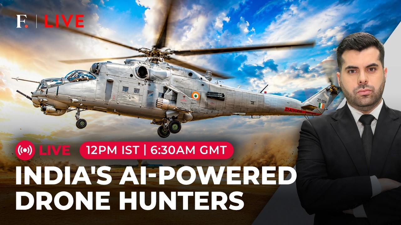 LIVE: India Plans Counter-Drone Helicopters with AI and Micro-Missiles | Firstpost Live