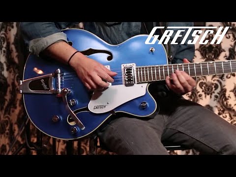 G5420T Electromatic Hollow Body Single-Cut with Bigsby: Overdriven Chords with Lead Demo