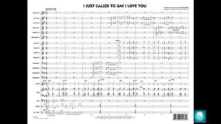 I Just Called To Say I Love You by Stevie Wonder/arr. Mossman