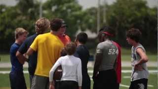 Chad Pennington-The Quarterback -Gun Footwork