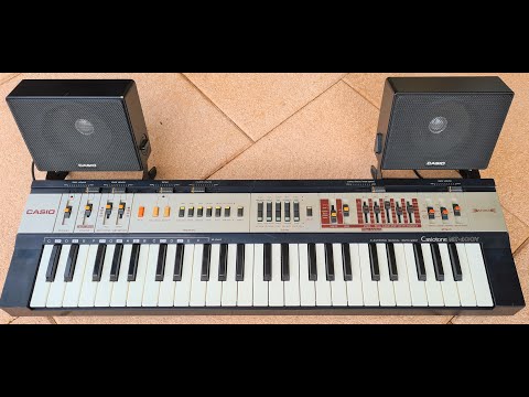 Casio Casiotone CT-410v & MT-400v Sound-Demo