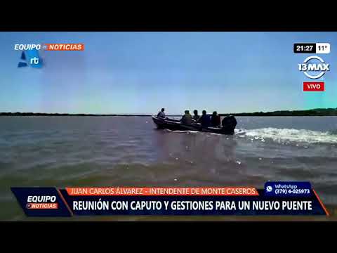 El Intendente de Monte Caseros se reunió con el Ministro Caputo: charlamos con Juan Carlos  Álvarez