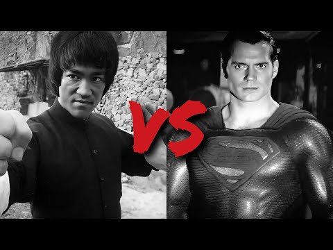 BRUCE LEE VS SUPERMAN - Edit | KINGFOREARMS