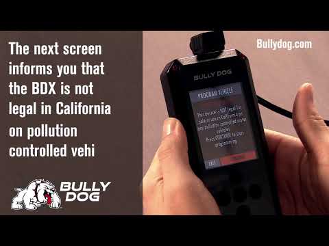 How to program your Vehicle with the BDX Performance Programmer
