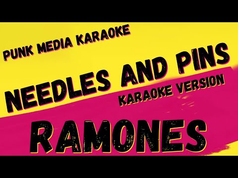 RAMONES ✴ NEEDLES AND PINS ✴ KARAOKE INSTRUMENTAL ✴ PMK