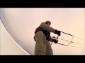Snowkiting in Moscow. Ozone Access 12m 