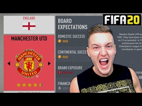 FIFA 20 Career Mode Manchester United #1