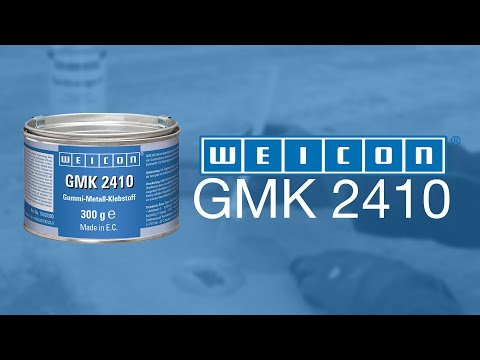 Контактный клей WEICON GMK 2410 видео