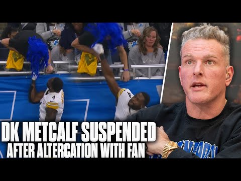 DK Metcalf's Incident With Lions Fan Leads To 2 Game Suspension | Pat McAfee Show
