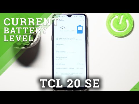 How to Enable Battery Percentage in TCL 20 SE? – Check Battery Level