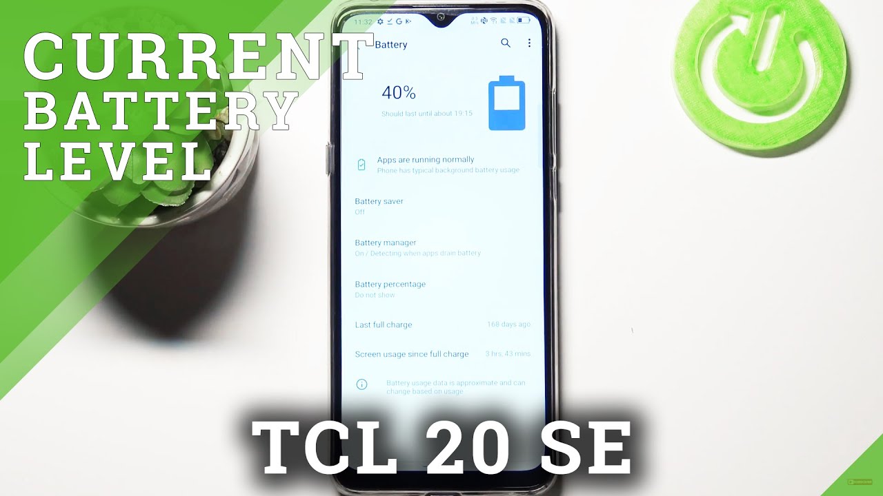 How to Enable Battery Percentage in TCL 20 SE? – Check Battery Level