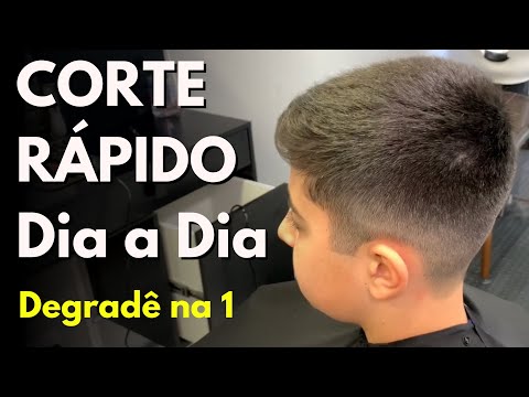CORTE PRO DIA A DIA / DEGRADÊ NO PENTE 1 por Farley Santiago