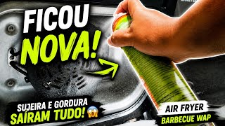 Clean with me | Air Fryer WAP MUITO suja 😳 limpeza fácil (resultado real)
