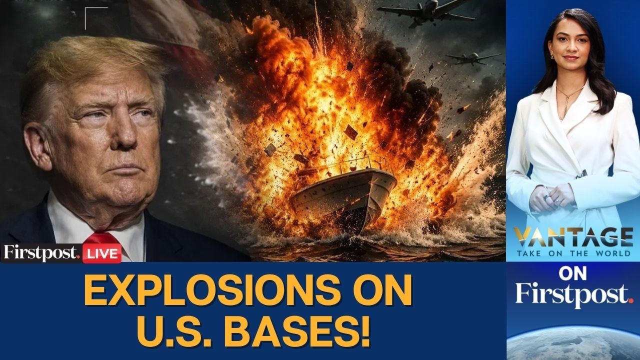 Iran Bombs US Bases After Trump Hits Bandar Abbas Port City | Vantage on Firstpost | LIVE