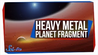 The Most Metal Planet Fragment Ever