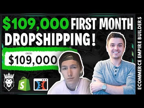$0 to $100k First MONTH Dropshipping! - Ecommerce Empire Academy Review & Student Success! Video