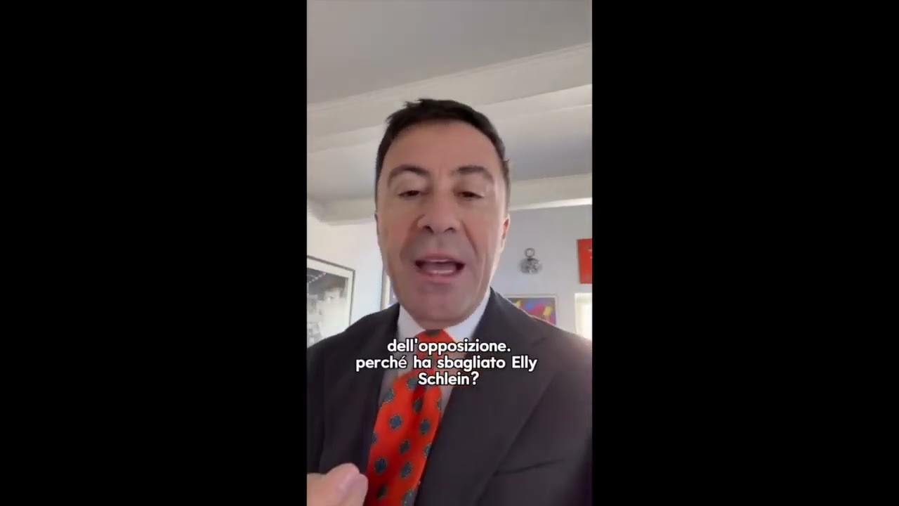 ITALO BOCCHINO: "ELLY SCHLEIN MA COSA DICI? FRATELLI D’ITALIA HA AUMENTATO I CONSENSI DEL 50%"