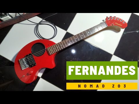 Fernandes Nomad 80’s - Rouge speaker integré image 8