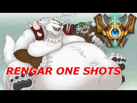 RENGAR MONTAGE AFTER REWORK - ONE SHOTS