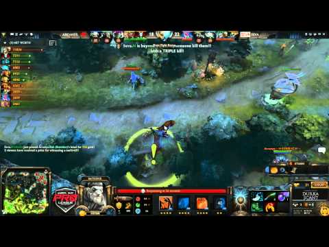 5eva vs Arcanys Game 2 - joinDOTA MLG Pro League SEA - @DurkaDOTA @scantzor