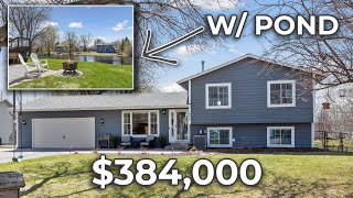 Centerville, MN Home for Sale on a Pond!