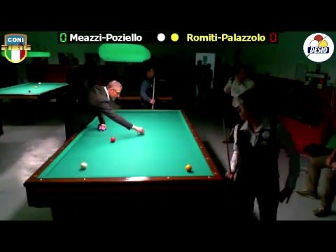Meazzi Poziello vs Romiti Palazzolo - Torneo misto a Coppie CSB Billiards Club Desio 1 Aprile 2016
