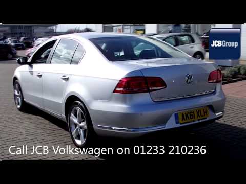 2012 Volkswagen Passat SE TDI BLUEMOTION 1.6l Silver Metallic AK61XLH for sale at JCB VW Ashford