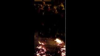 Mark King's Fire Walk 5th May 2012