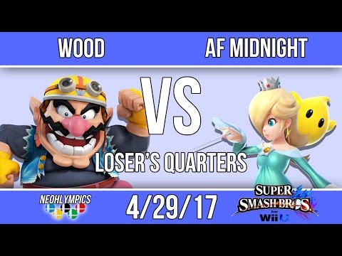 NEOHlympics 2! Wood (Wario) vs AF Midnight (Rosa/Lucario) Losers Quarters