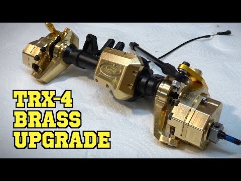 Yeah Racing Brass Upgrade Set for Traxxas TRX-4 - Installation and Advantages