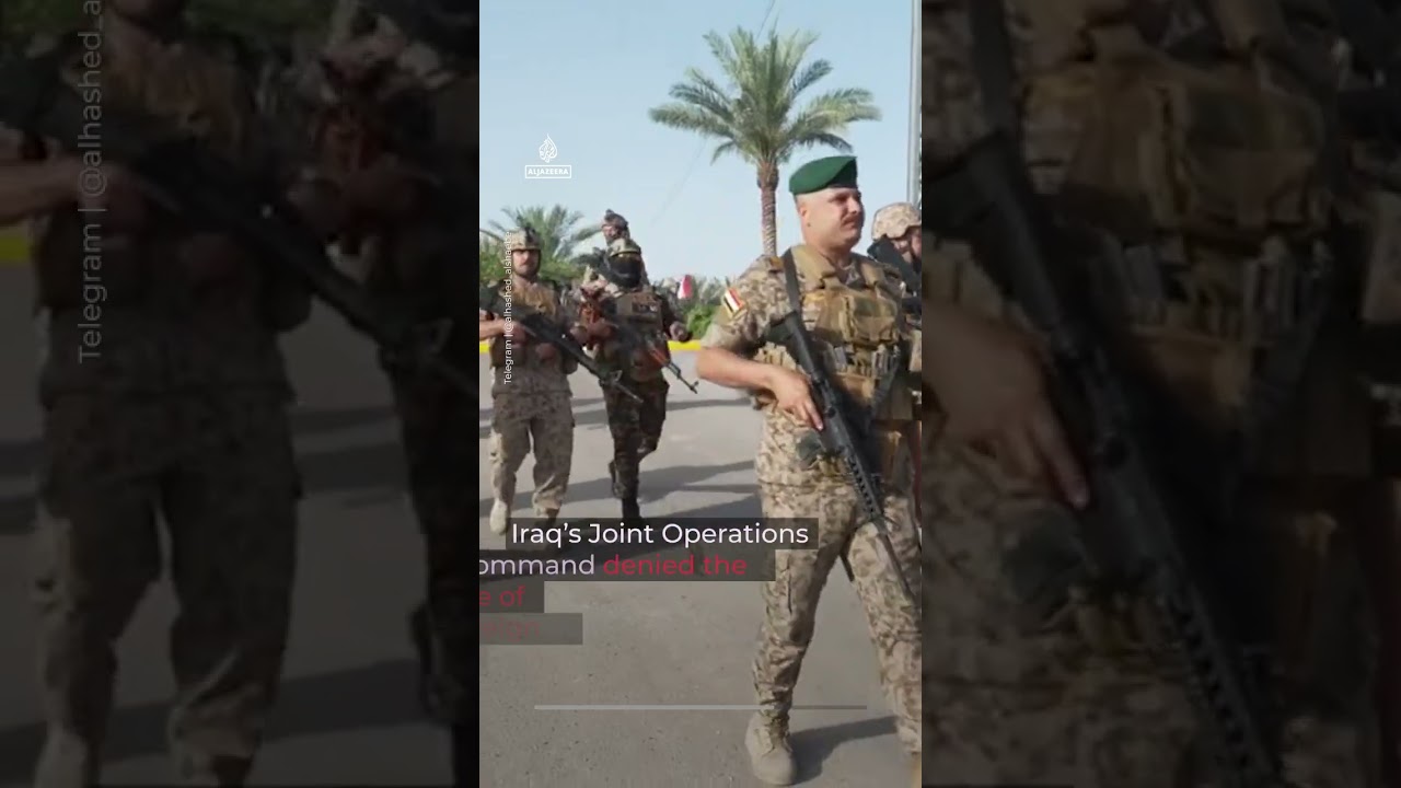 Video | Iraq launches desert sweep after reports of secret Israeli bases