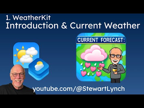 1.  WeatherKit: Introduction and CurrentWeather Conditions thumbnail