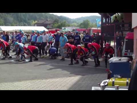 SDH Ráječek 2 v Nemile 2013 nepovedený rozdělovač půjčeného závodníka N.P.