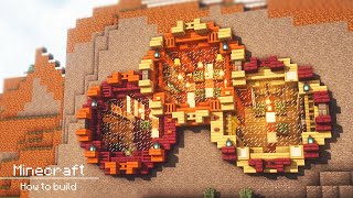 Minecraft : Mountain House Tutorial｜How to Build in Minecraft