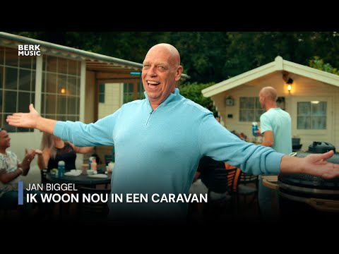 Jan Biggel - Ik Woon Nou In Een Caravan (Officiële Video)