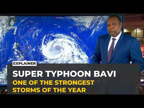 Super Typhoon Bavi: One of the strongest storms of the year explained