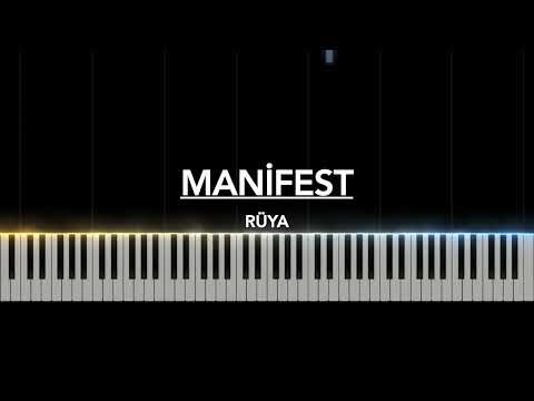 Manifest - Rüya İntro Kolay Piyano + PDF Nota
