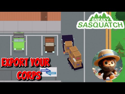 sneaky sasquatch - the way to export your corps