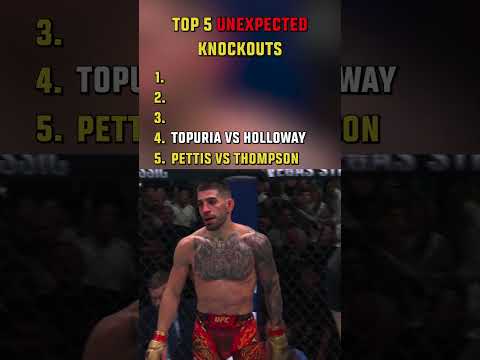 TOP 5 Unexpected Knockouts ☠️ #ufc