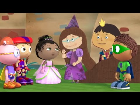 Super Why and Rapunzel | Super WHY! S01 E08