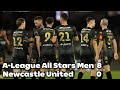 A-League All Stars Men v Newcastle United | Match Highlights