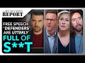 The SHAMELESS Hypocrisy of Right-Wing Free Speech Warriors: Then vs. Now
