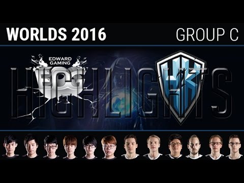EDG vs H2K Highlights, S6 World Championship 2016 Group C Day 4, Edward Gaming vs H2K