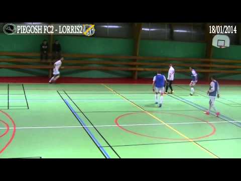 (2013 2014)défi Centre UNCFs (18/01/2014) :  FC Piegosh2 -  Lorris (5 - 6)