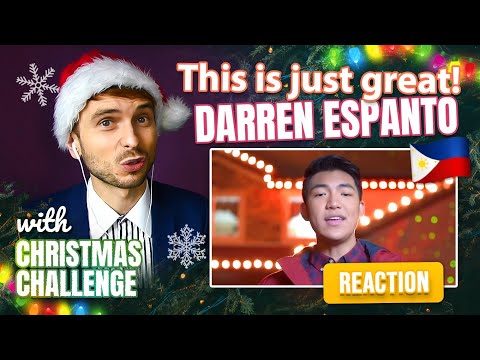 Vocal Coach YAZIK reaction to Darren Espanto - Believe In Christmas