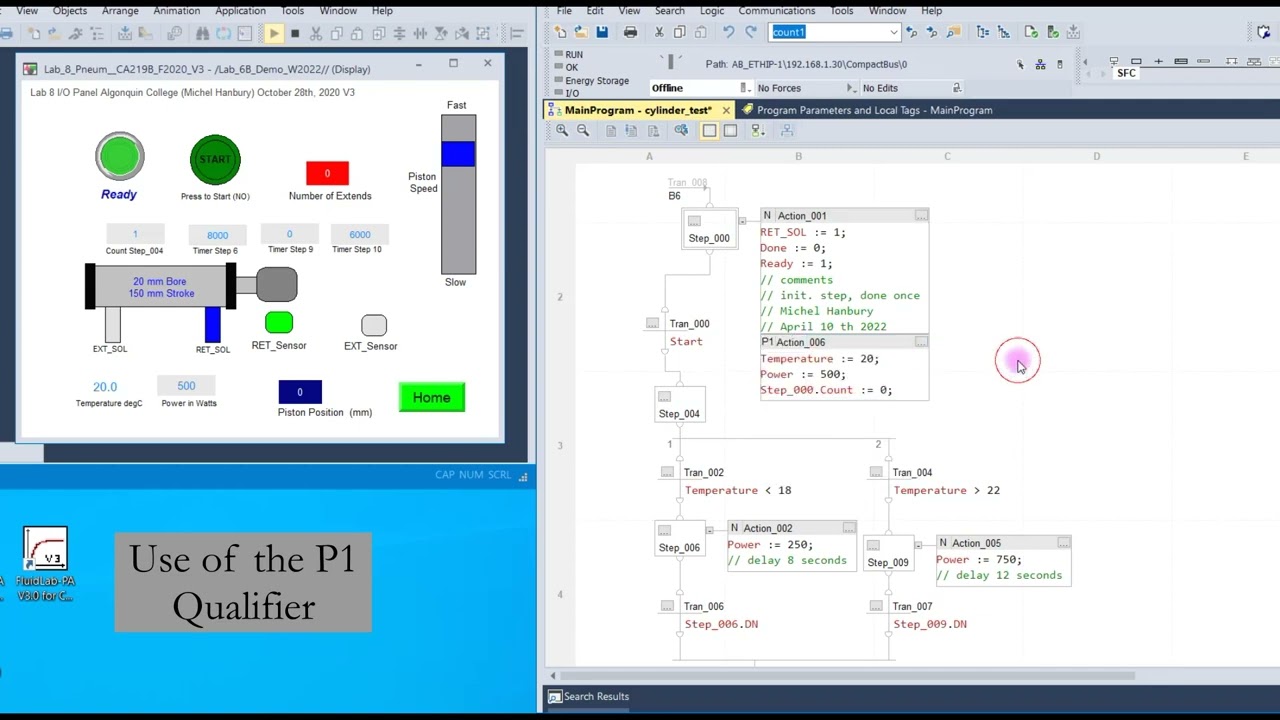 Writing SFC Programs