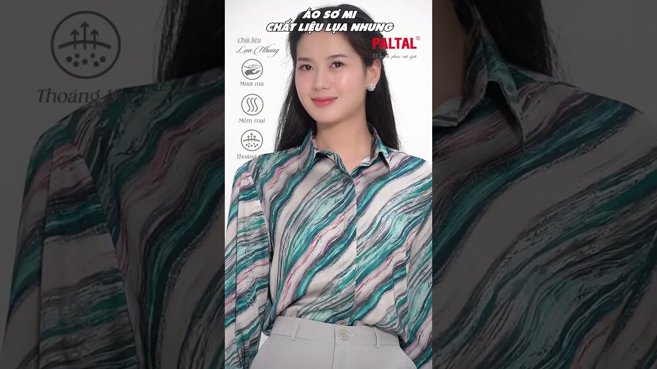 Áo Sơ Mi Tay Dài Thời Trang Chất Lụa Nhung 260p 0333